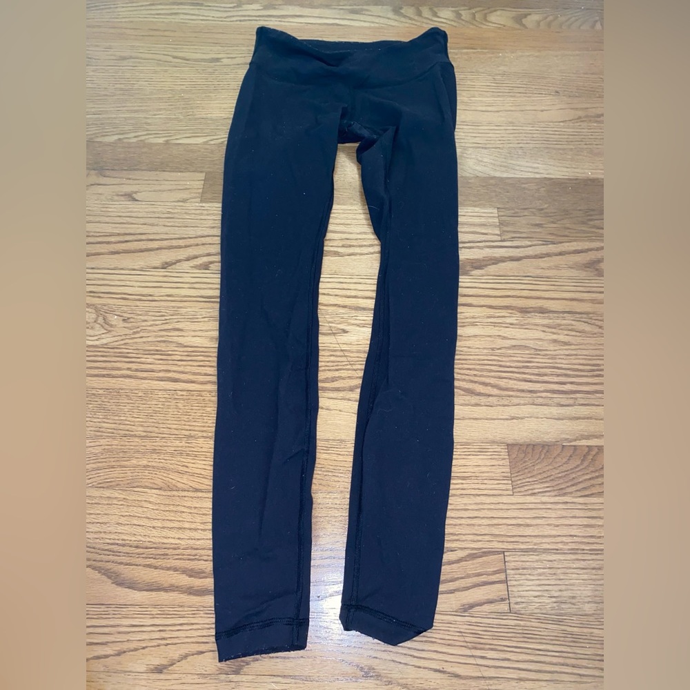 Lululemon Black Leggings, Size Small